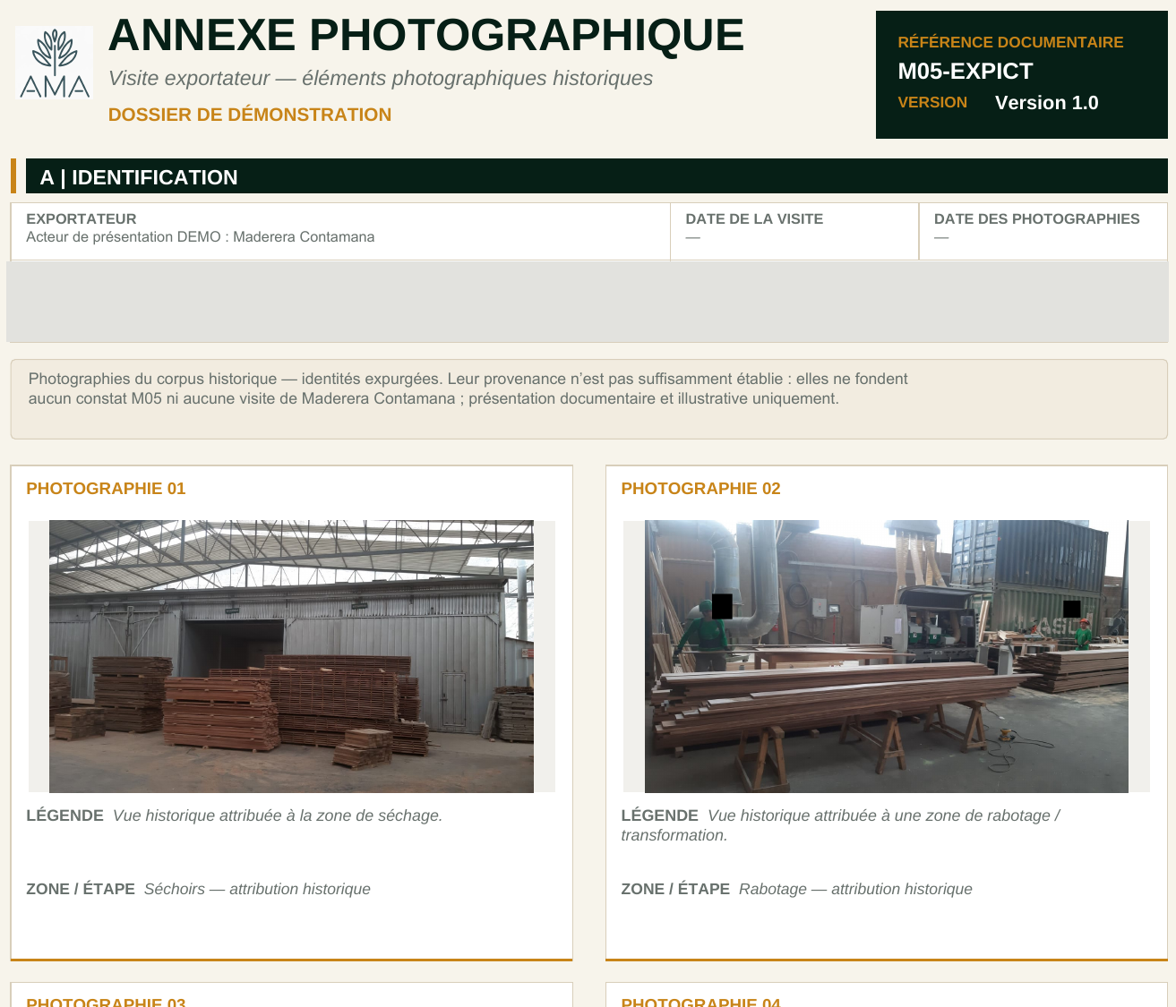 Annexe photographique