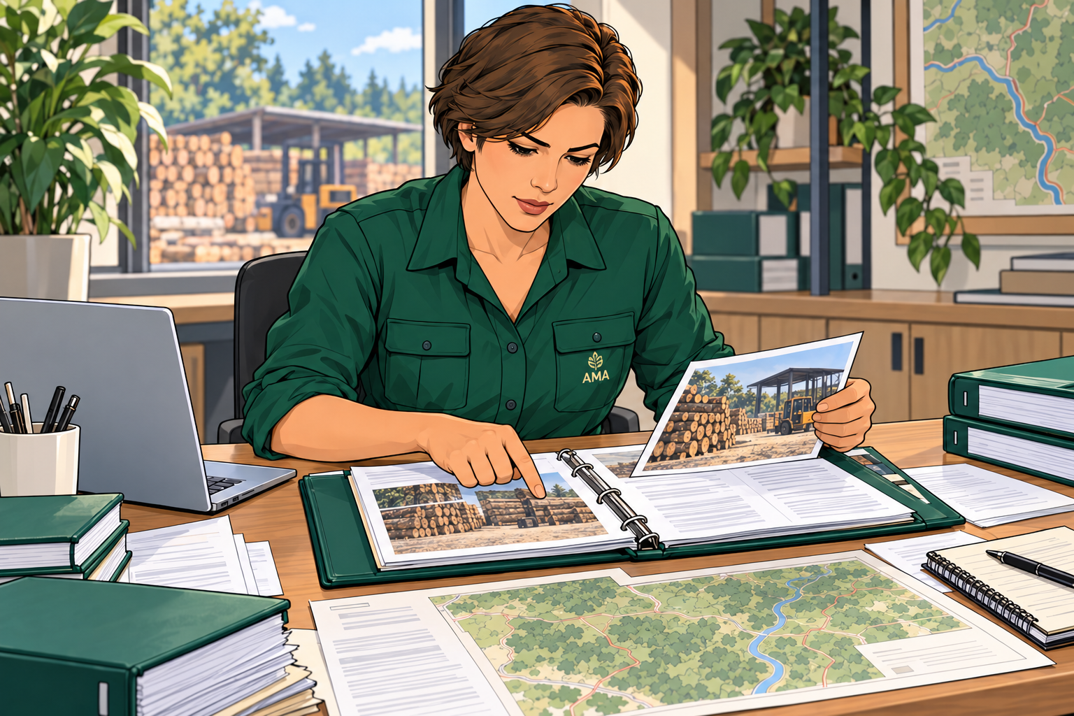 AMA reabre el expediente original y recupera sus documentos, mapas y fotografías.