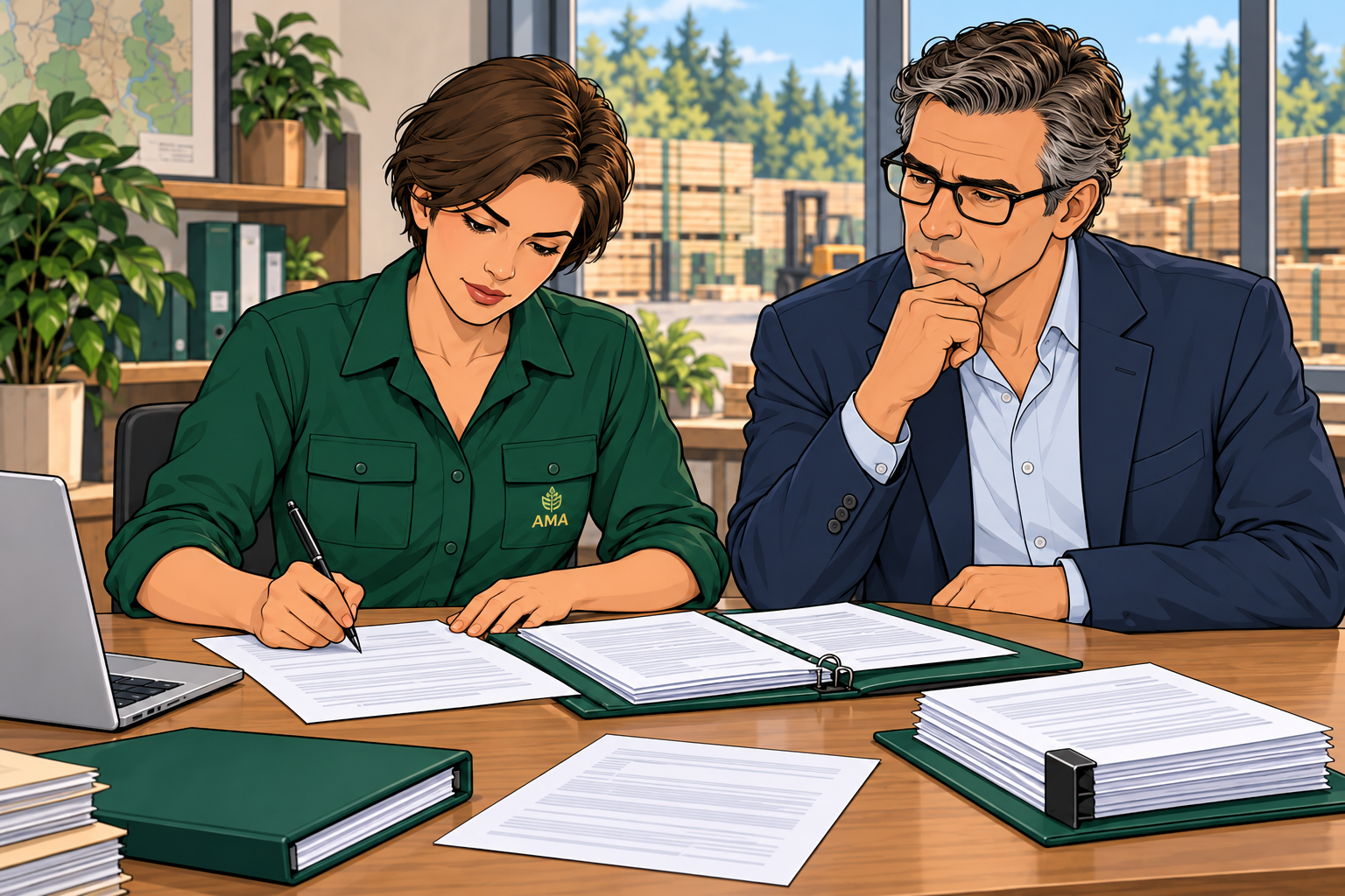AMA prepara la nota aclaratoria con el importador, con el expediente histórico abierto sobre la mesa.